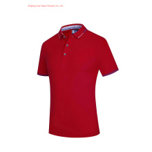 High Quality Wholesale Mens Turn-Down Collar Casual Printing Logo Polo T Shirt